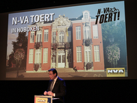 N-VA Toert met Bart De Wever in Hoboken